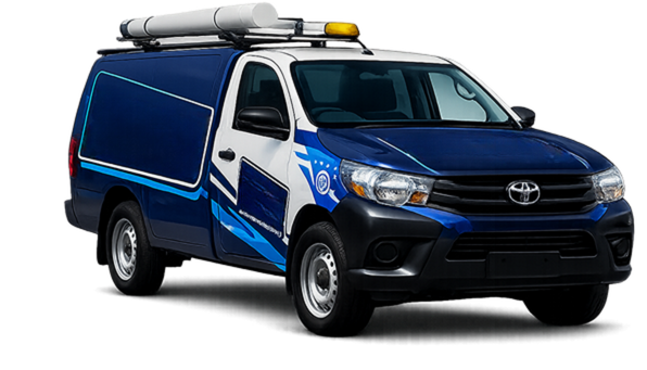 Airds Blocked Drains service van